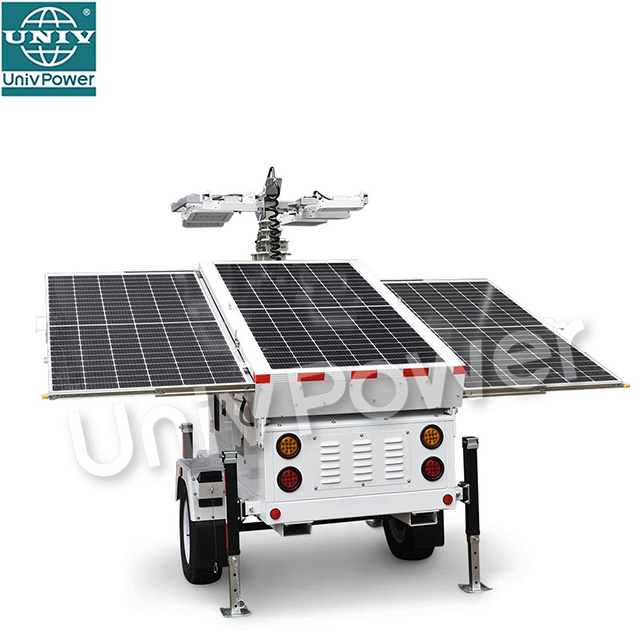 UST-900 Alta Qualidade Nova Energia Solar Livre Portátil Ao Ar Livre Usando Torre de Luz