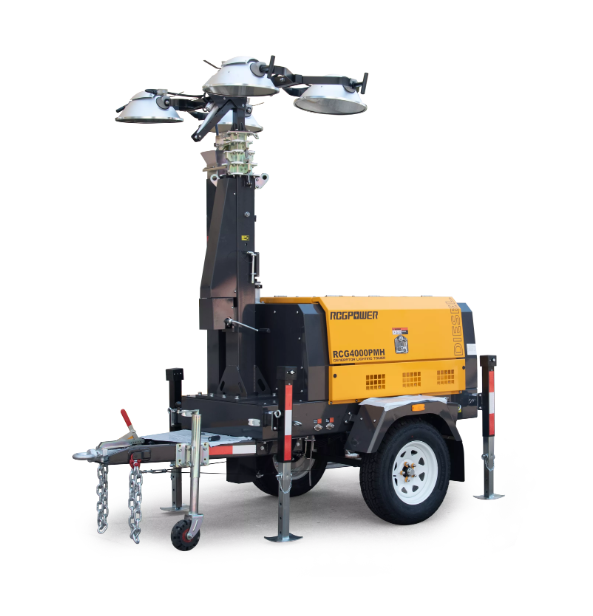 Como usar torres de iluminação móveis de maneira eficaz em seu canteiro de obras