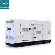Gerador diesel autônomo de serviço pesado Volvo de 65KVA a 550KVA com gabinete à prova de som para aplicações industriais