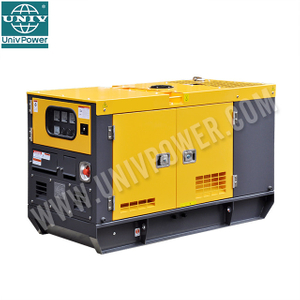 Gerador diesel portátil à prova de som confiável de 8-22,5 KVA com motor LAIDONG para uso doméstico e de escritório