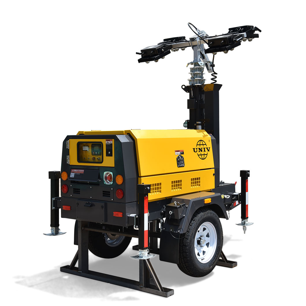 Torre de luz do gerador