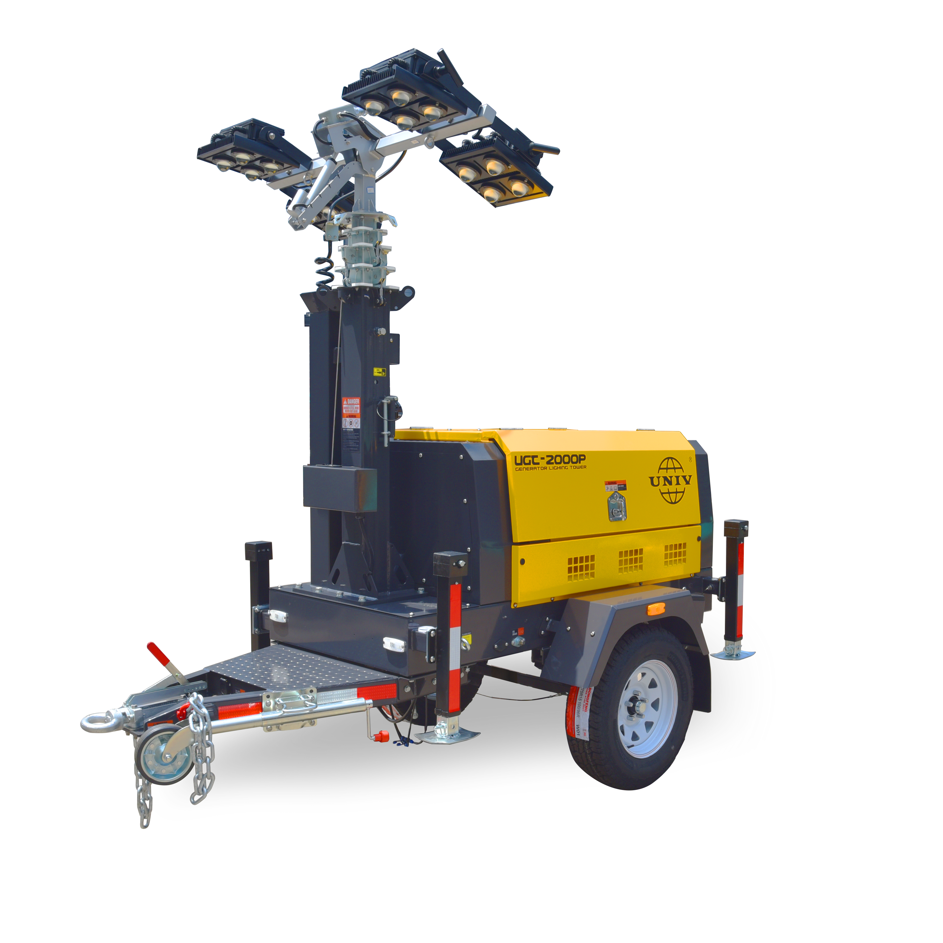 Torre de luz do gerador