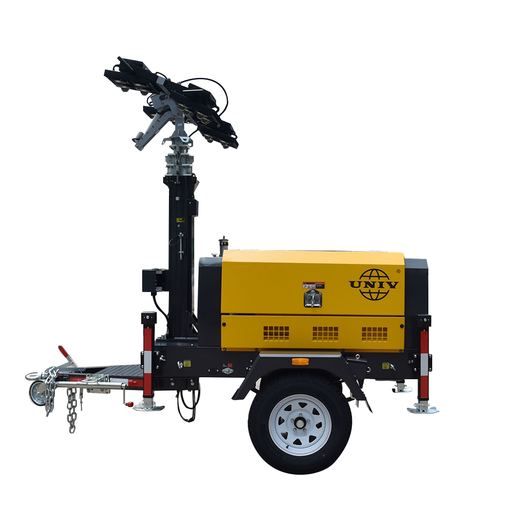 Torre de luz do gerador