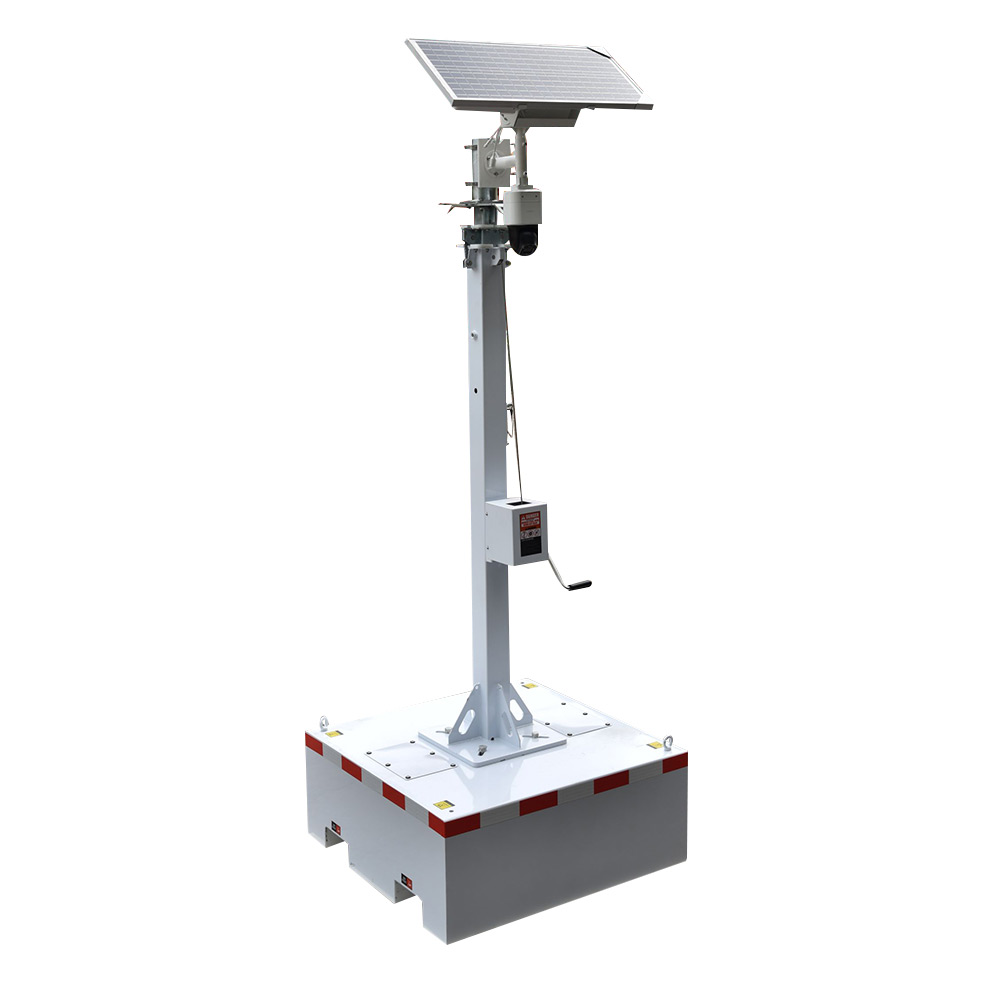 Pedestal de segurança drop-and-go
